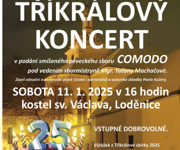 Comodo - Tříkrálový koncert v Loděnici