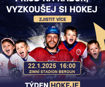 Týden hokeje: Přijď mezi nás a zkus si hokej!