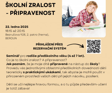 Seminář: Školní zralost - připravenost