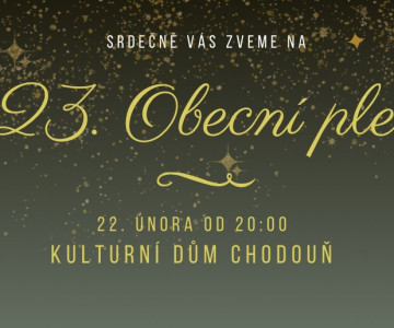 23. Obecní ples